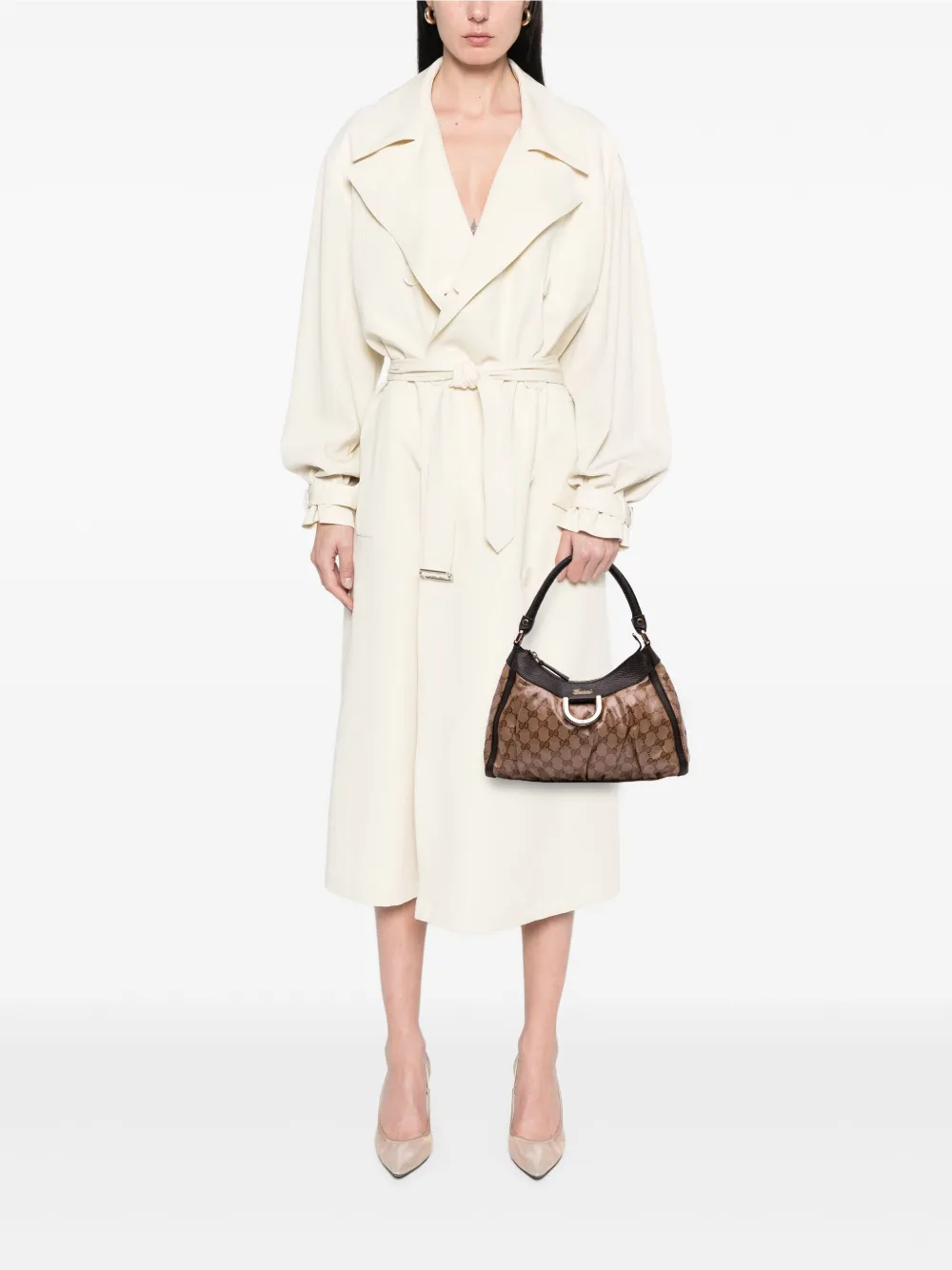 Gucci Pre-Owned 2016-2025 GG Crystal Abbey D Ring shoulder bag | Pre-Owned | Image 2