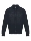 HODAKOVA zip-up cardigan - BLACK