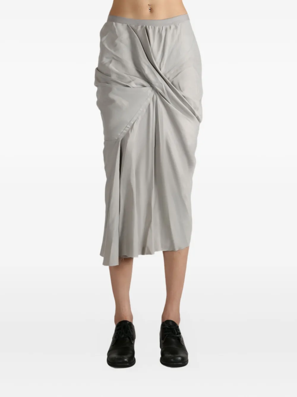 Rick Owens draped twisted skirt | Asymmetric & Draped Skirts | Image 2