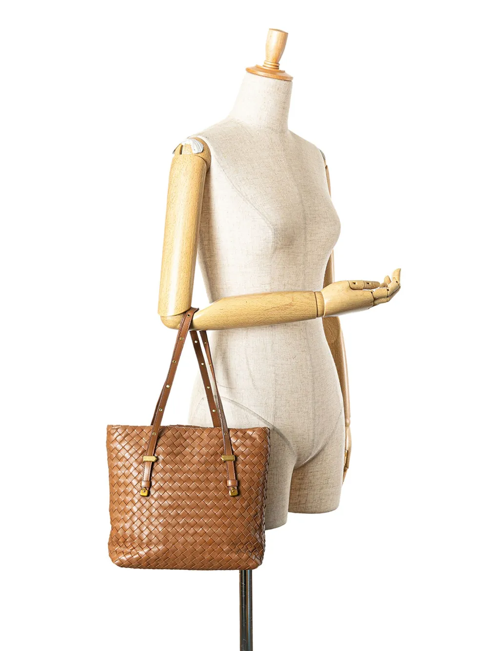 Bottega Veneta Pre-Owned 2007 Mini Nappa Intrecciato Shopper tote bag | Pre-Owned | Image 2