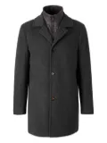 Moorer layered coat - Grey