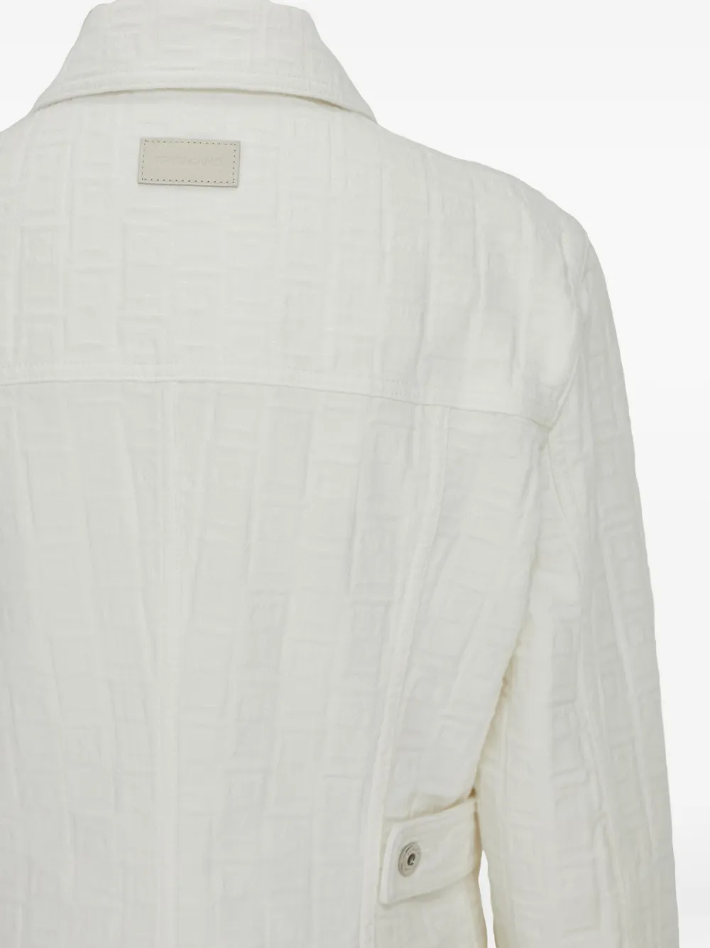 Ferragamo cotton trucker jacket Wit