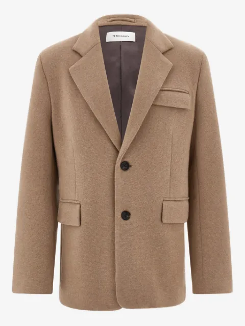 Ferragamo single-breasted flap-pocket blazer