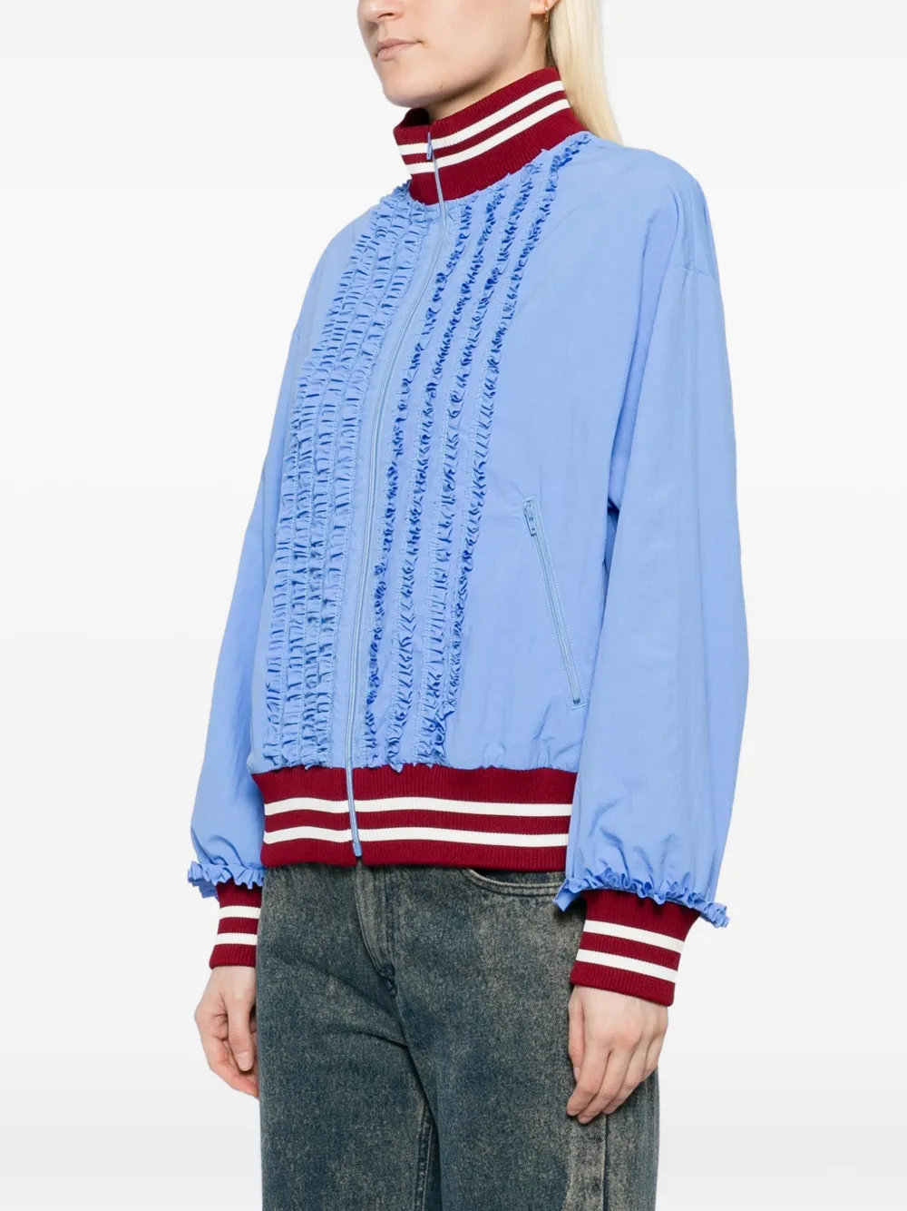 Undercover Jas met ruches Blauw