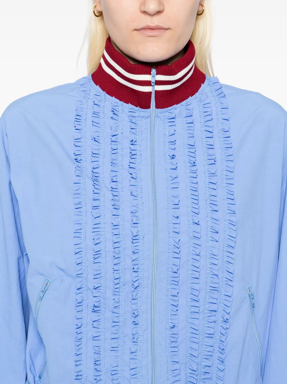 Undercover Jas met ruches Blauw
