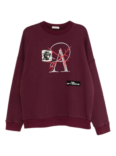 Undercover sudadera con estampado gráfico