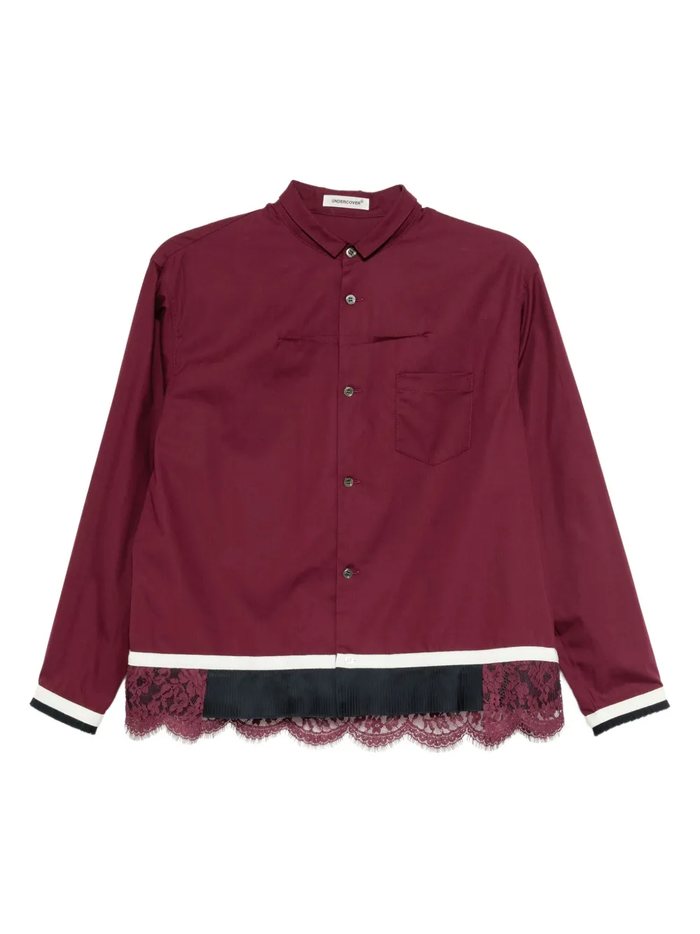 Undercover Katoenen blouse Rood