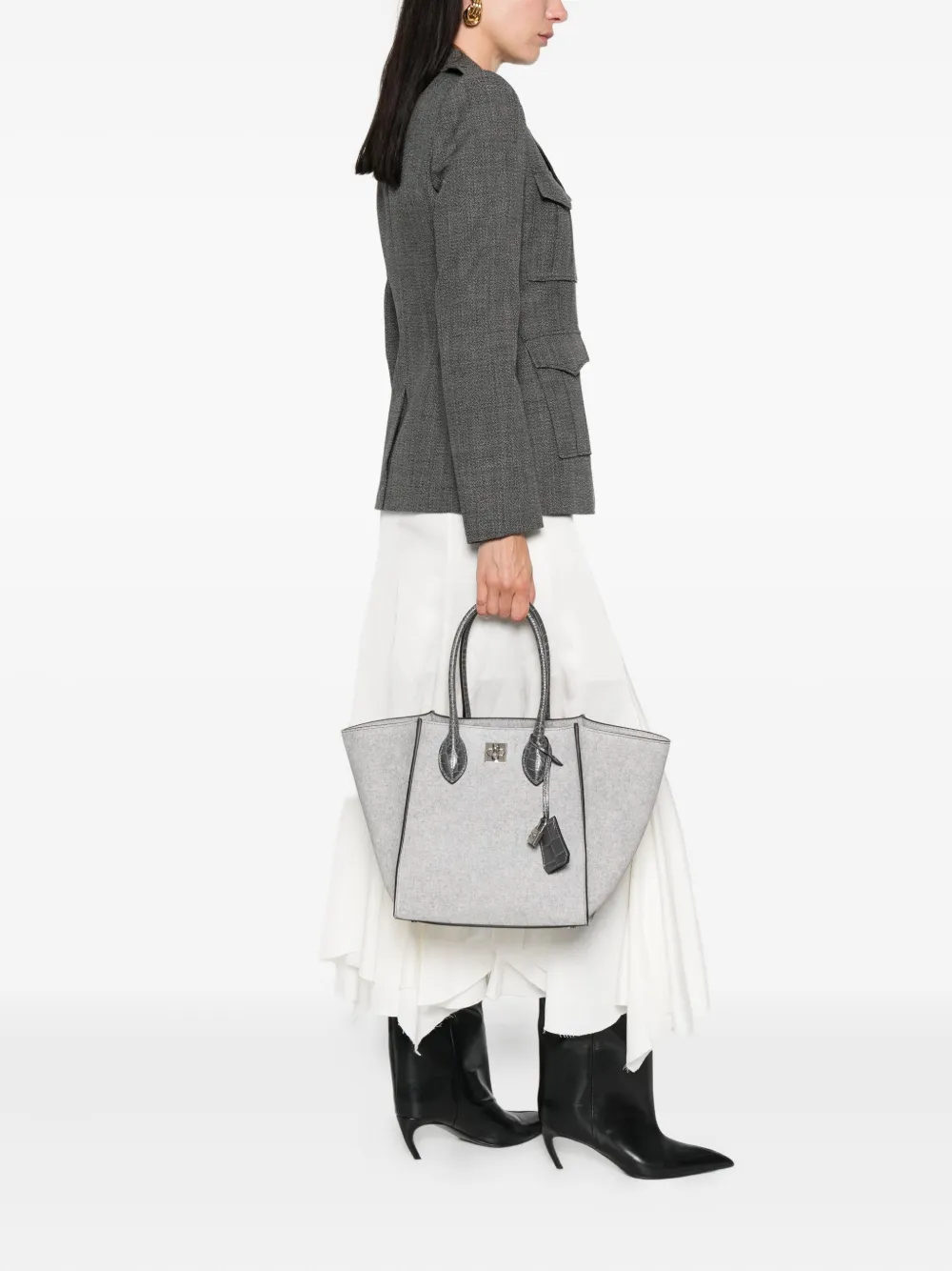 Ermanno Scervino medium Maggie tote bag Grijs