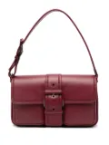 Michael Michael Kors Colby buckle-fastening leather shoulder bag - Red