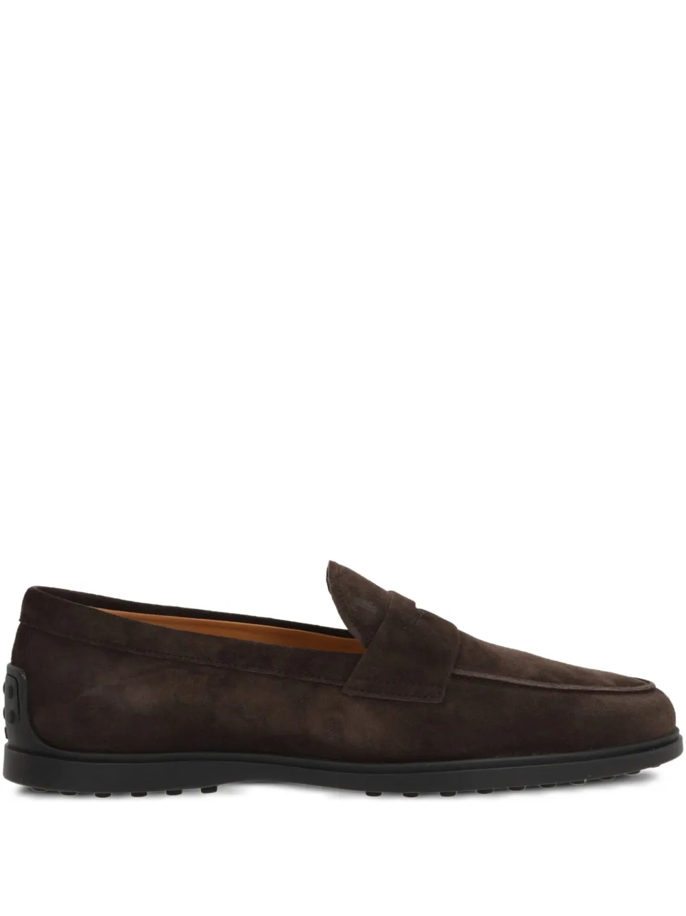 Tod's suede loafers Brown