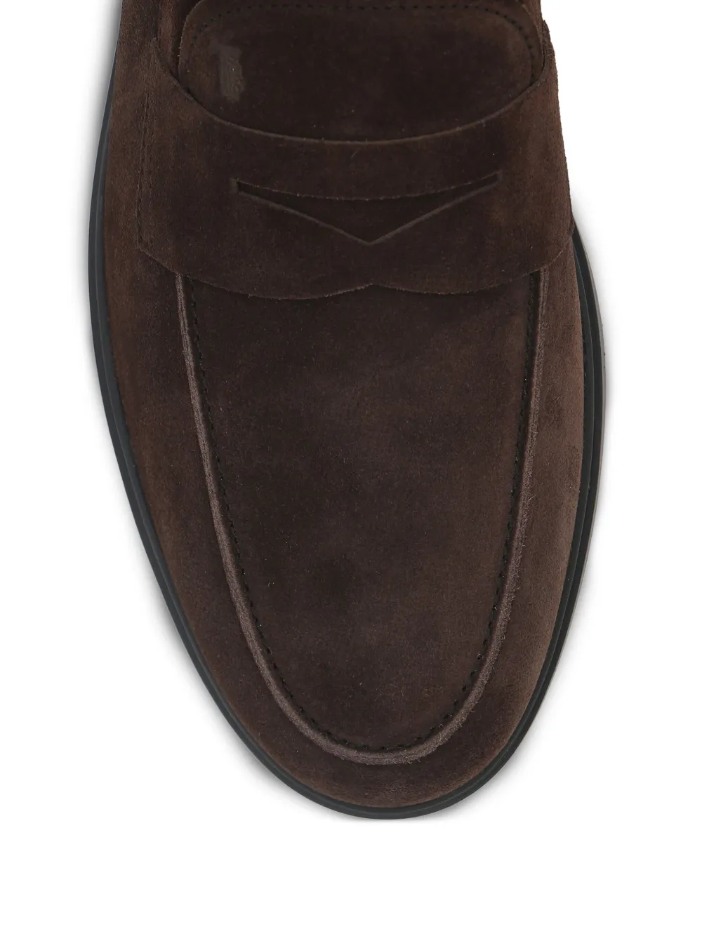 Tod's suede loafers Brown