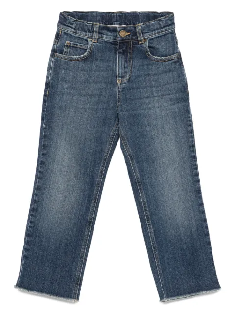 Golden Goose Kids frayed-hem jeans