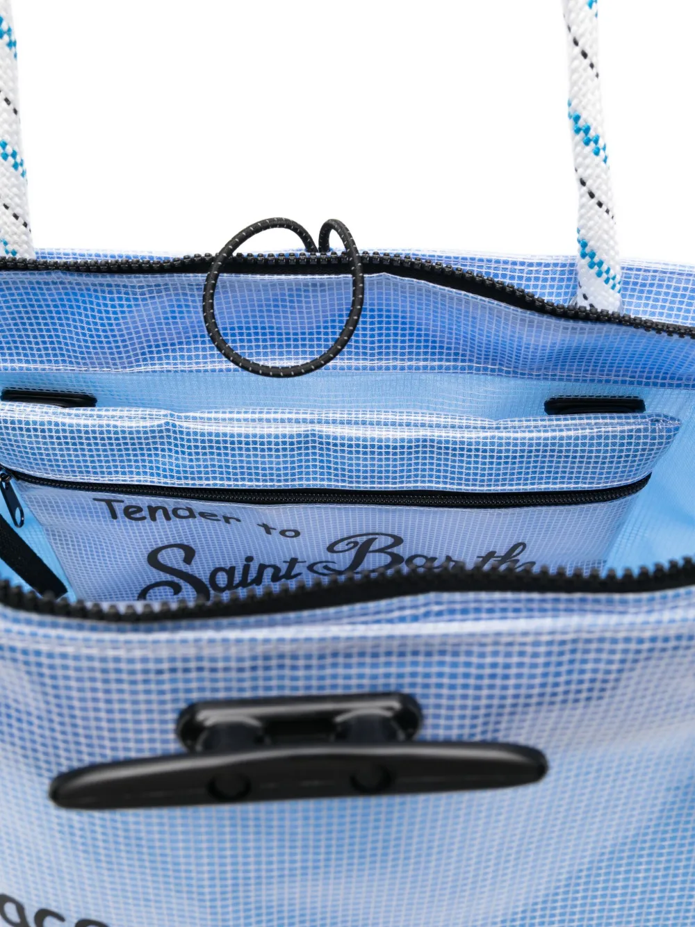 Mc2 Saint Barth Rope-handle Tote Bag In Blue