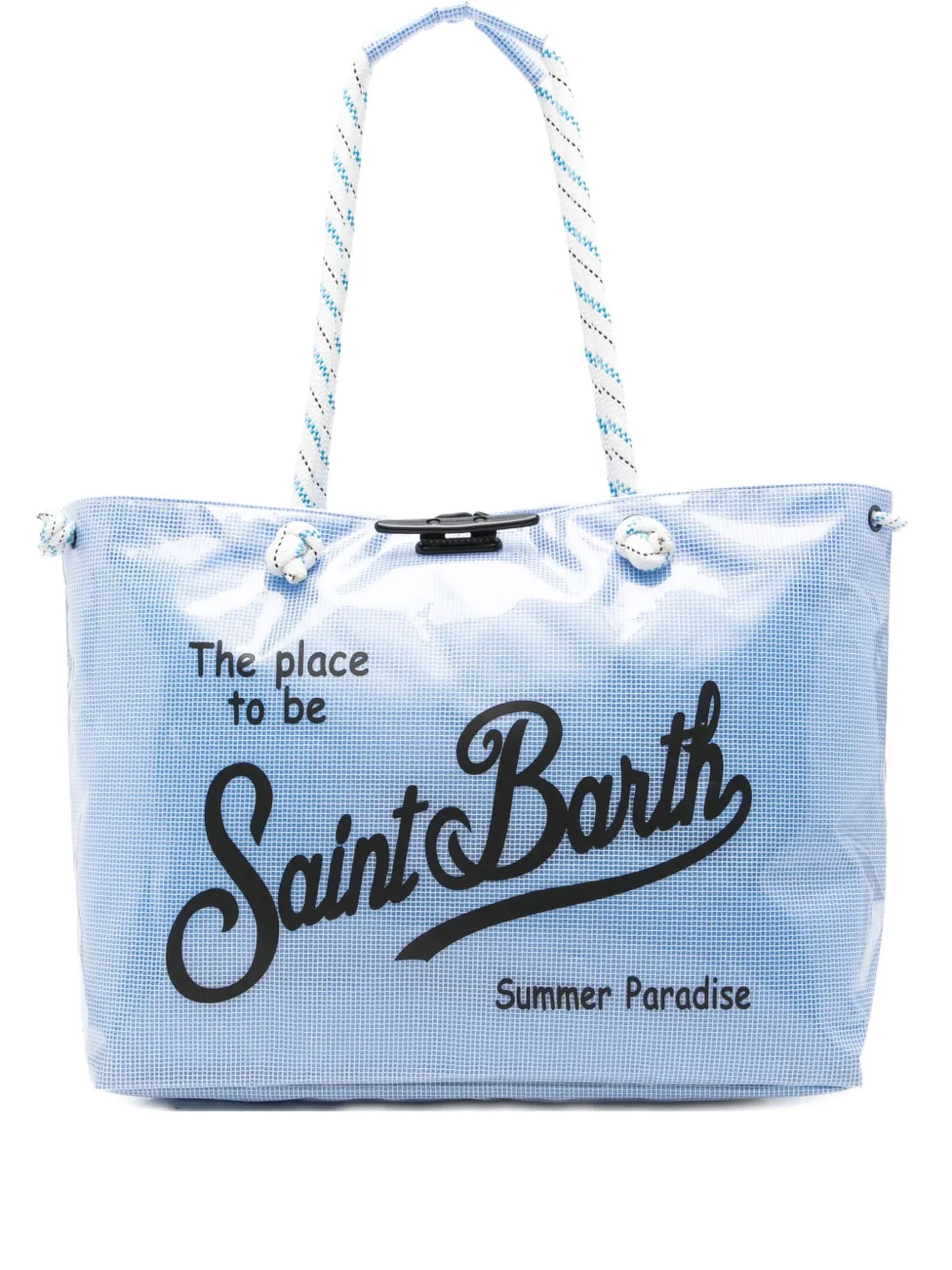 Mc2 Saint Barth Rope-handle Tote Bag In Blue