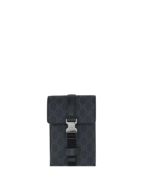 Gucci GG monogram snap-closure shoulder bag