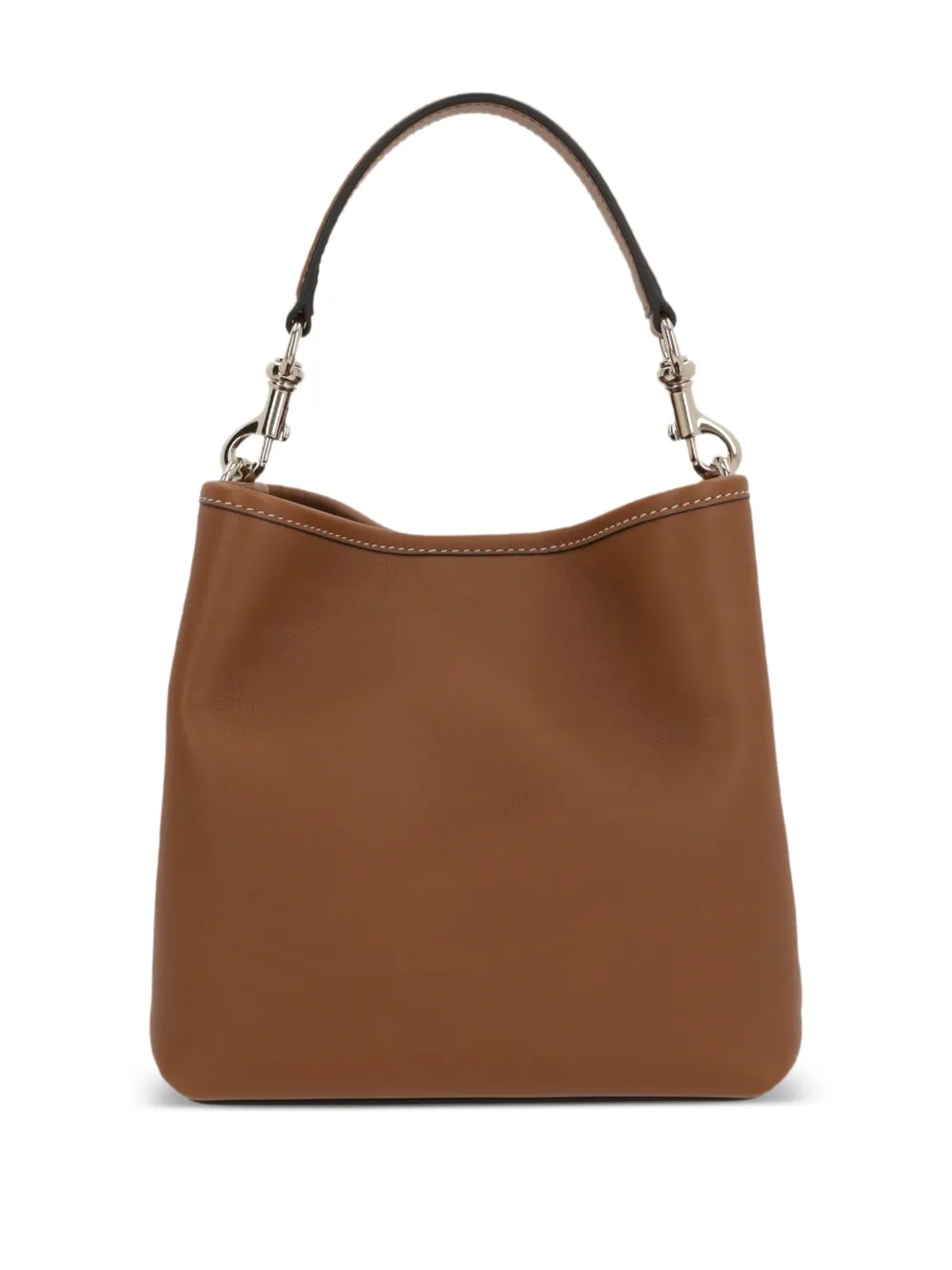 Gucci Bucket-tas met geborduurd logo Bruin