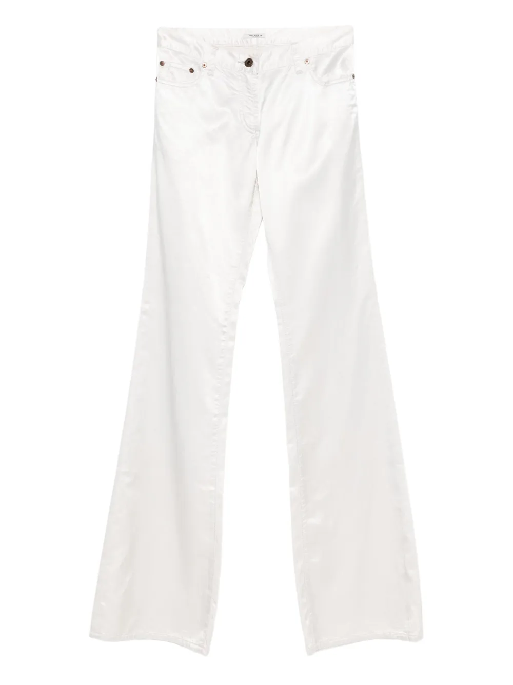 2000s flared cotton trousers