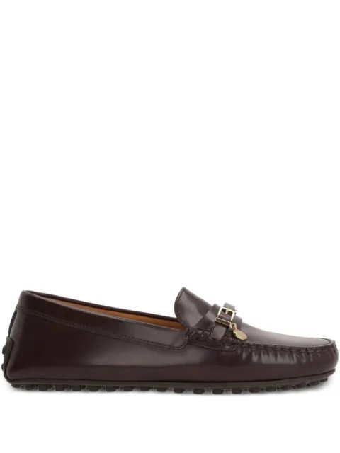 Tod's buckle-detail leather loafers