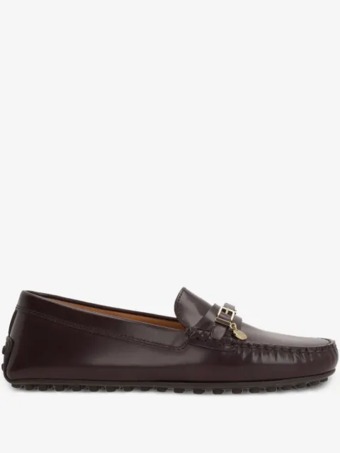 Tod's buckle-detail leather loafers