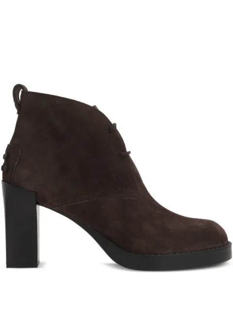 Tod's 80mm Chukkah lace-up boots