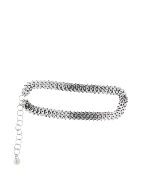 Rabanne coin-link belt
