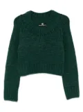 Ermanno Scervino crew neck sweater - Green