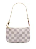 Louis Vuitton Pre-Owned 2020 Damier Azur Mini Pochette Accessoires handbag - White