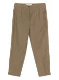 Miu Miu Pre-Owned 2000s pleat-detail trousers - Green