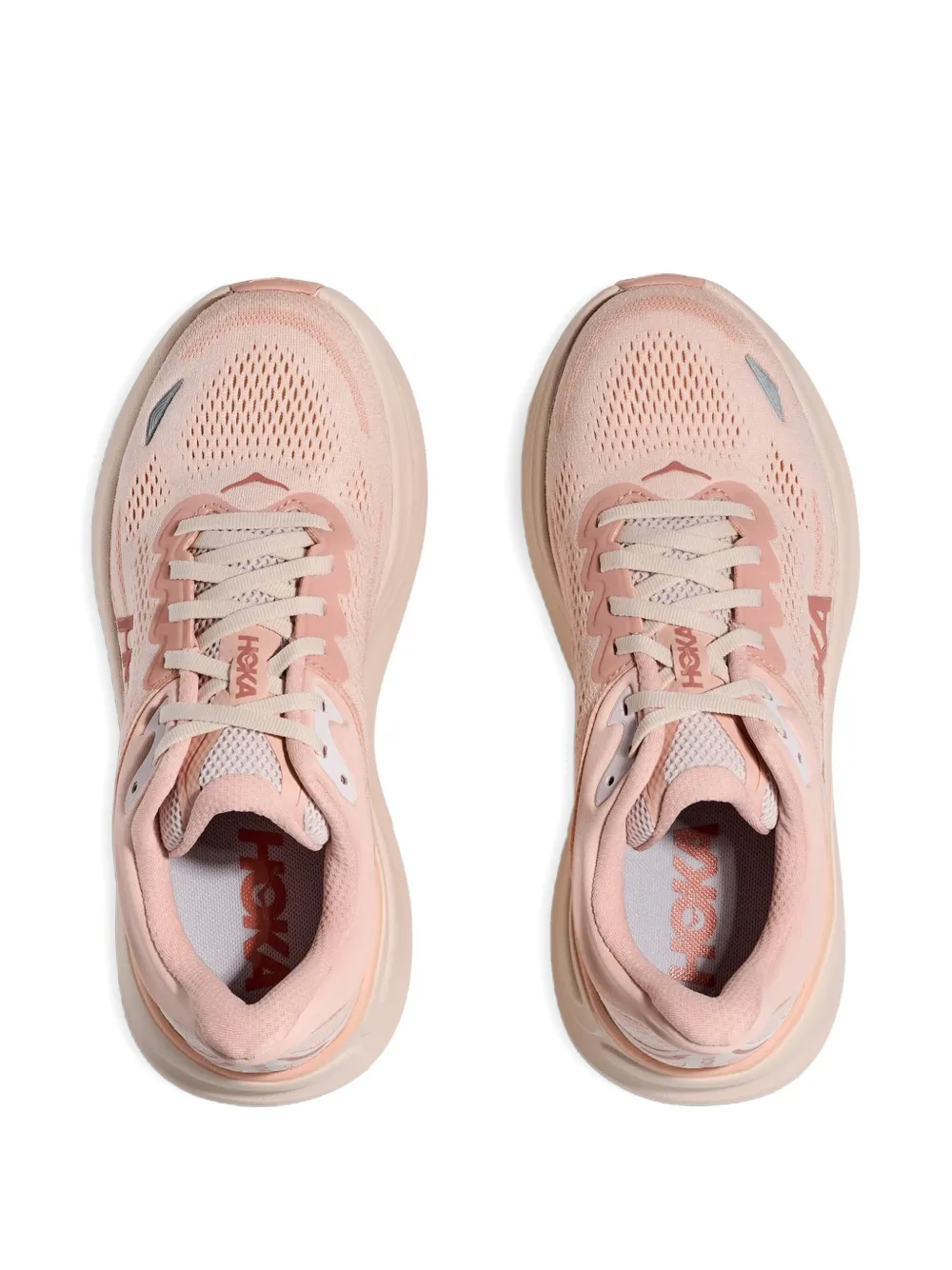 HOKA Bondi 9 low-top sneakers Pink