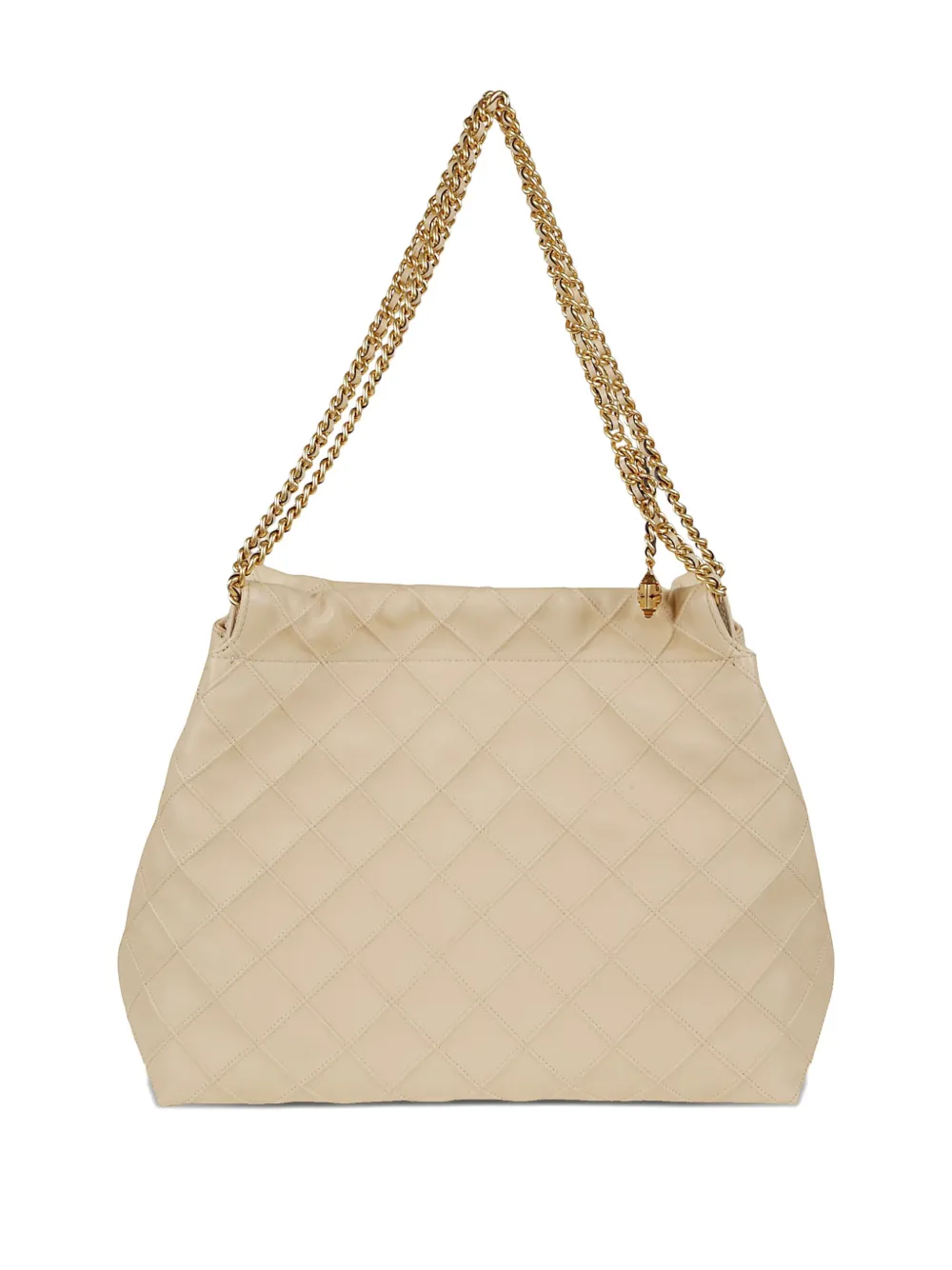 Tory Burch Fleming Drawstring Shoulder Bag In Nude