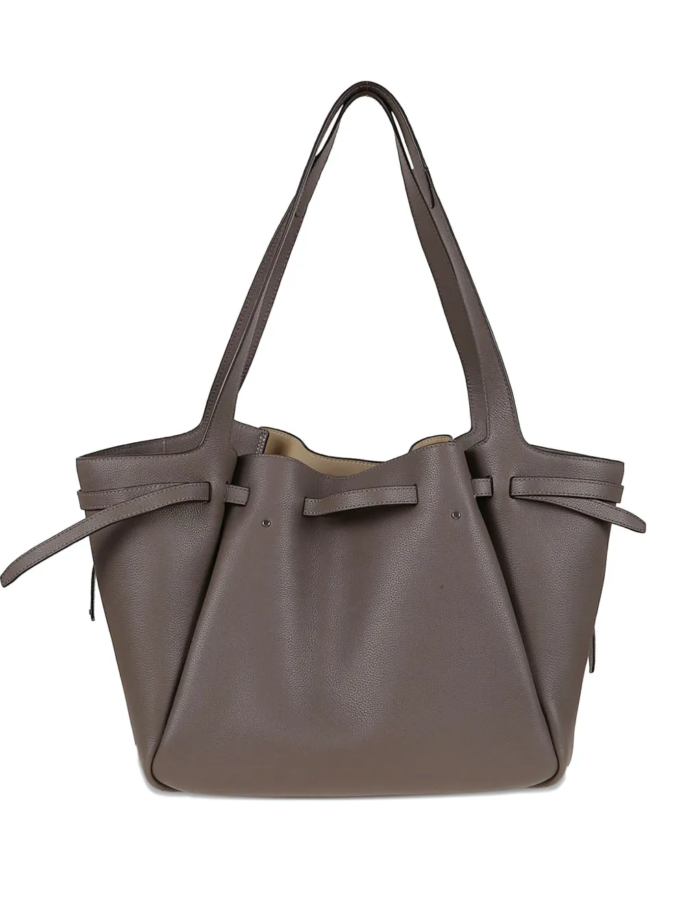 Tory Burch Romy shopper van kalfsleer Bruin