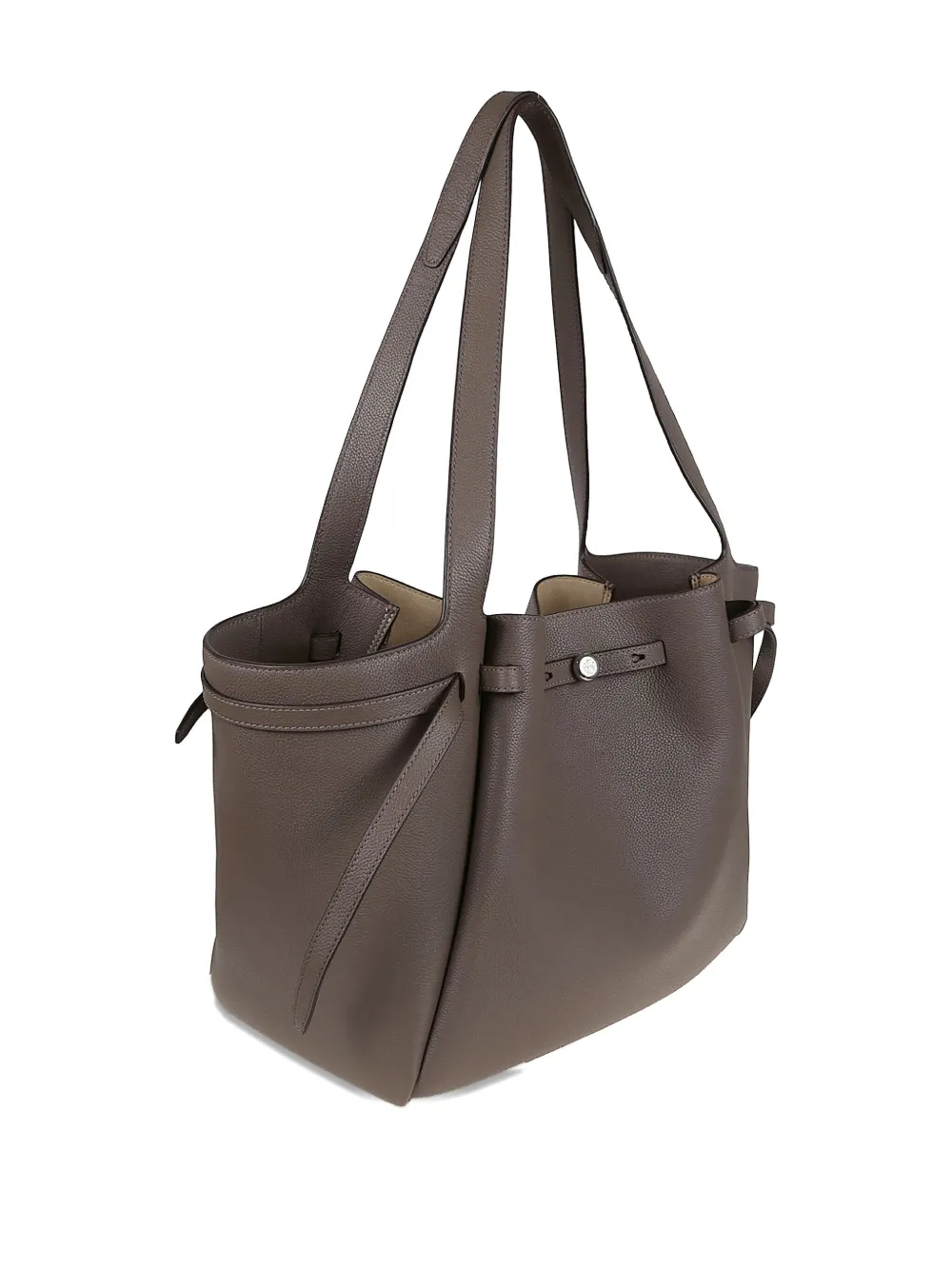 Tory Burch Romy shopper van kalfsleer Bruin