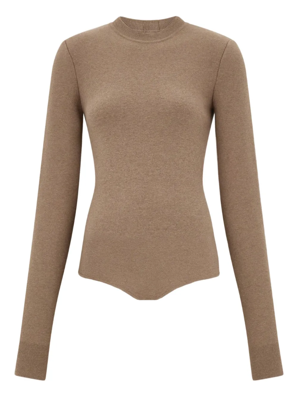 Ferragamo Body met lange mouwen Beige