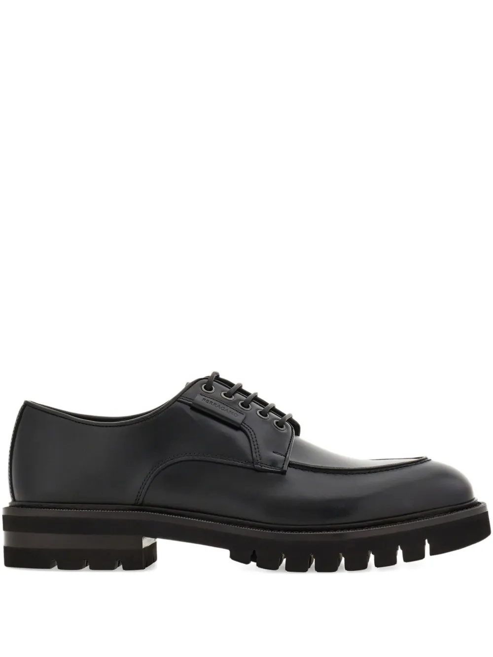 Ferragamo lace-up derby shoes Black