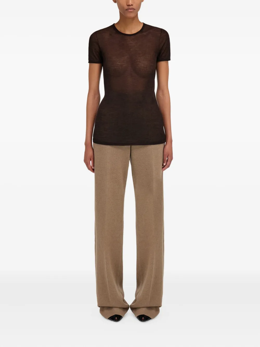 Ferragamo crew-neck knitted T-shirt | T-Shirts & Jersey Shirts | Image 2