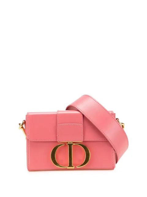 Christian Dior Pre-Owned شنطة كروس 'مونتانيي 30' جلد ناعمة صغيرة بقلاب 2020