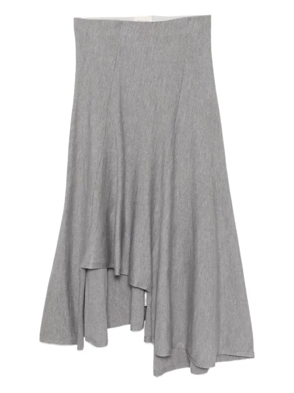 Khaite Miranda Skirt in Grey
