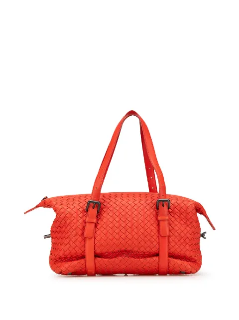 Bottega Veneta Pre-Owned شنطة كتف 'مونتياني' جلد لين بتصميم إنترشياتو 2012-2025