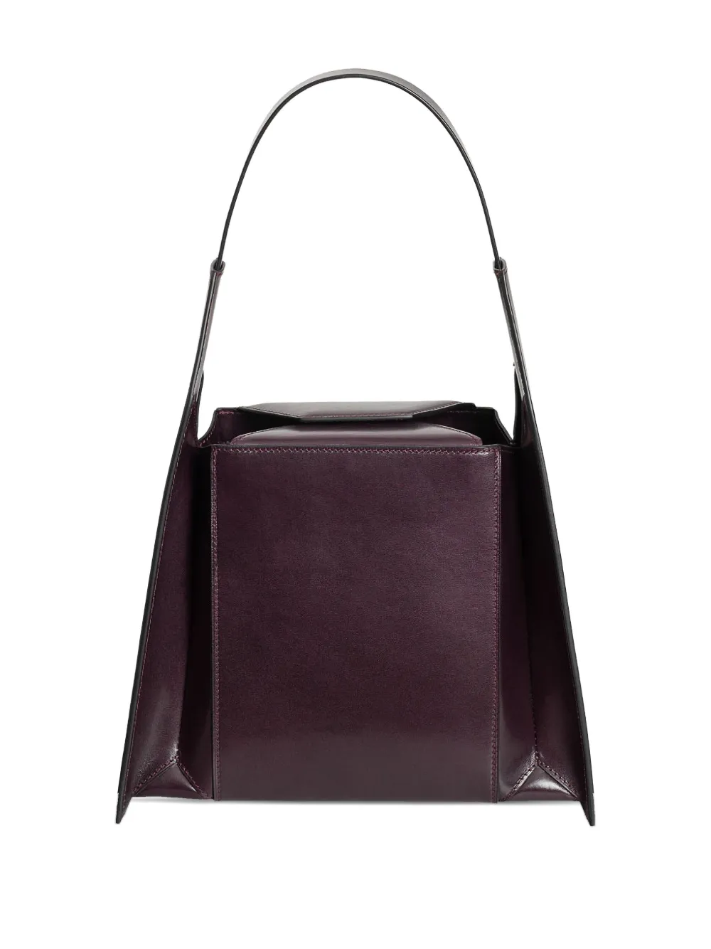 Merryl Tielman Angelo leren shopper - Paars