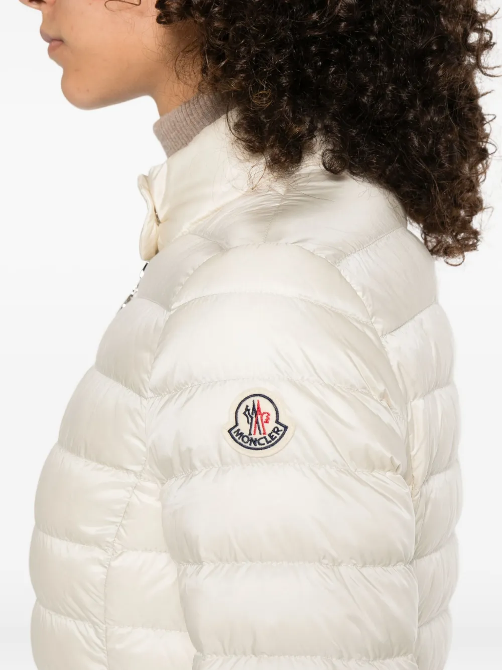 Moncler Gewatteerd jack Beige