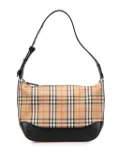 Burberry Pre-Owned 2000-2017 Haymarket Check Canvas shoulder bag - Brown
