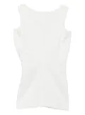KHAITE Toma mini dress - Neutrals