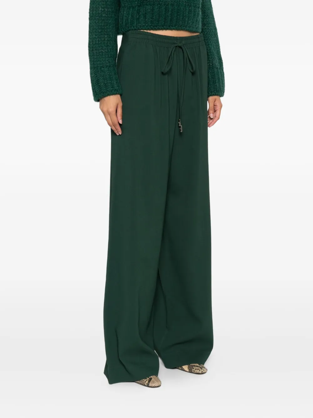 Ermanno Scervino Trainingsbroek met trekkoord Groen