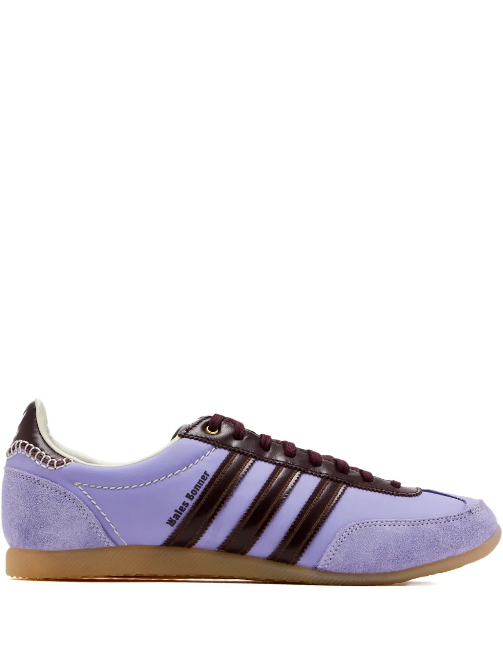 adidas x Wales Bonner baskets en daim | violet | Image 1