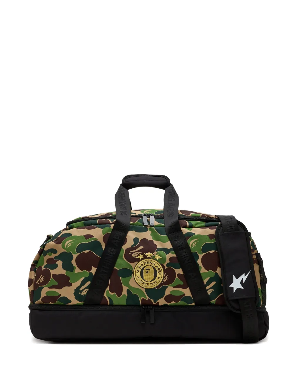 adidas x BAPE camouflage holdall | Green | Image 1