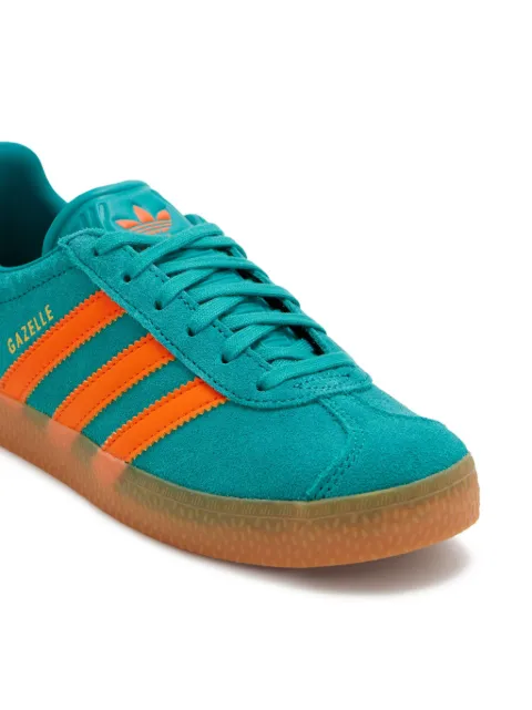 adidas Kids Gazelle three-stripe suede sneakers
