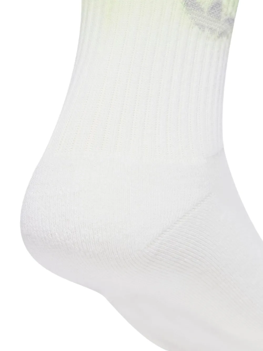adidas Drie paar geribbelde sokken Wit
