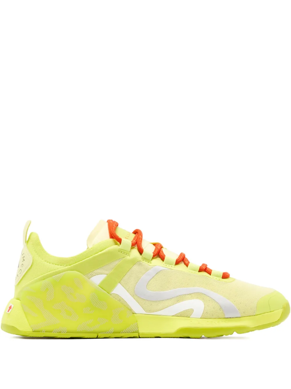 Adidas x Stella McCartney Dropset lace-up sneakers Yellow