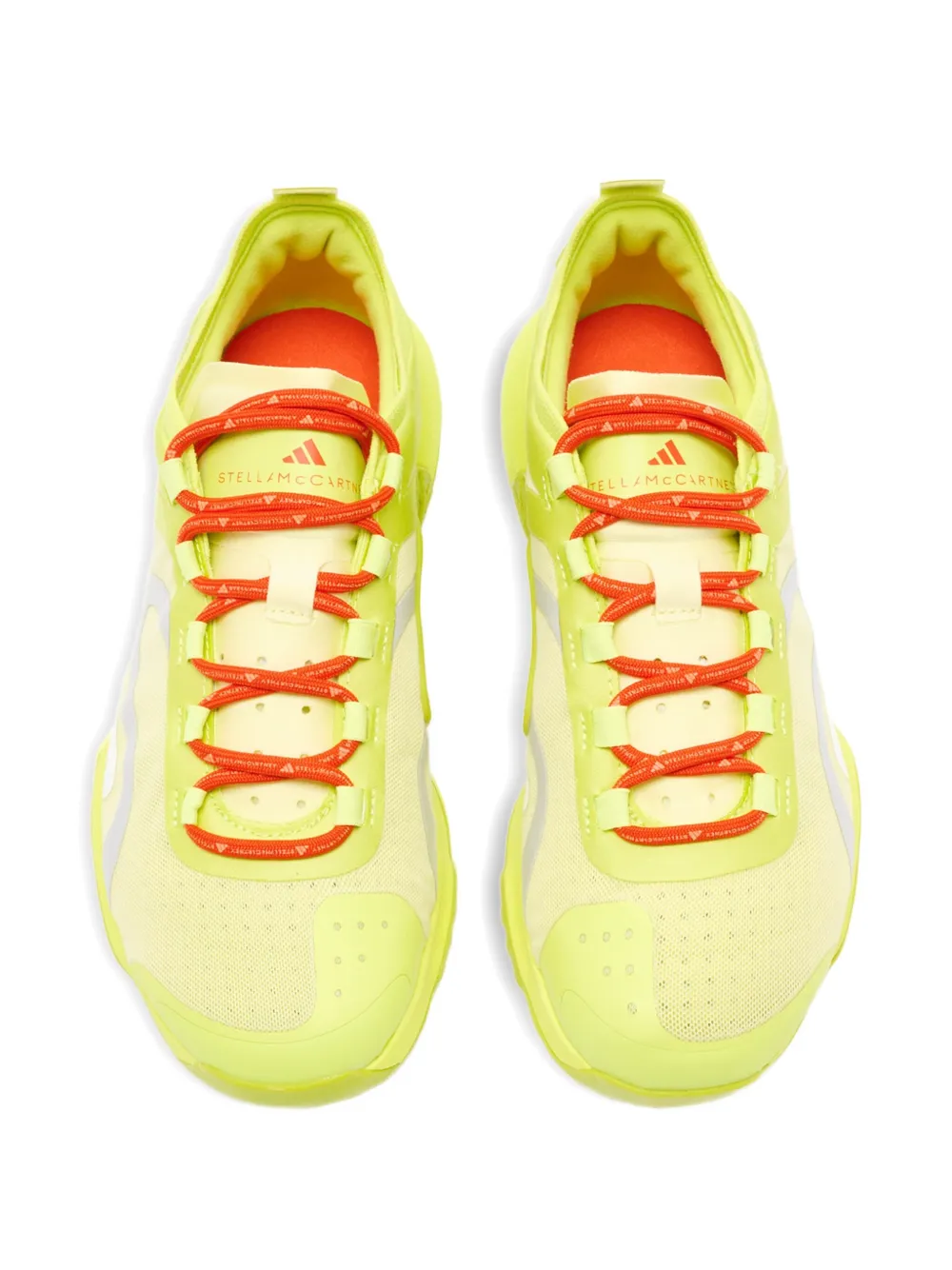 adidas x Stella McCartney Dropset lace-up sneakers Yellow
