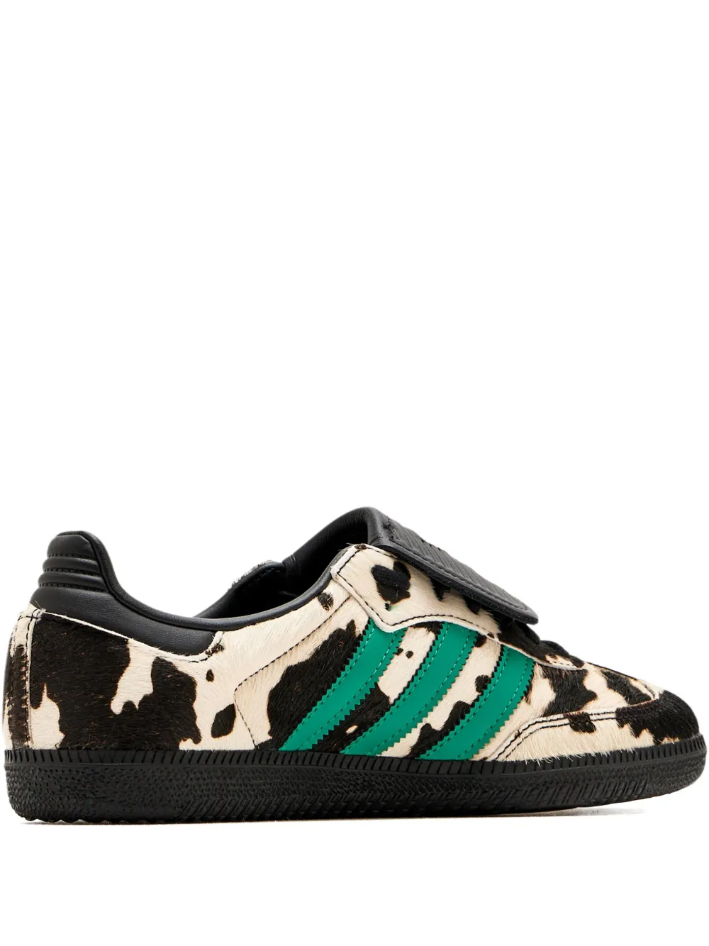 Adidas Originals Womens Cow Print Black Lucid Bl Samba Lt Suede Trainers In Multi